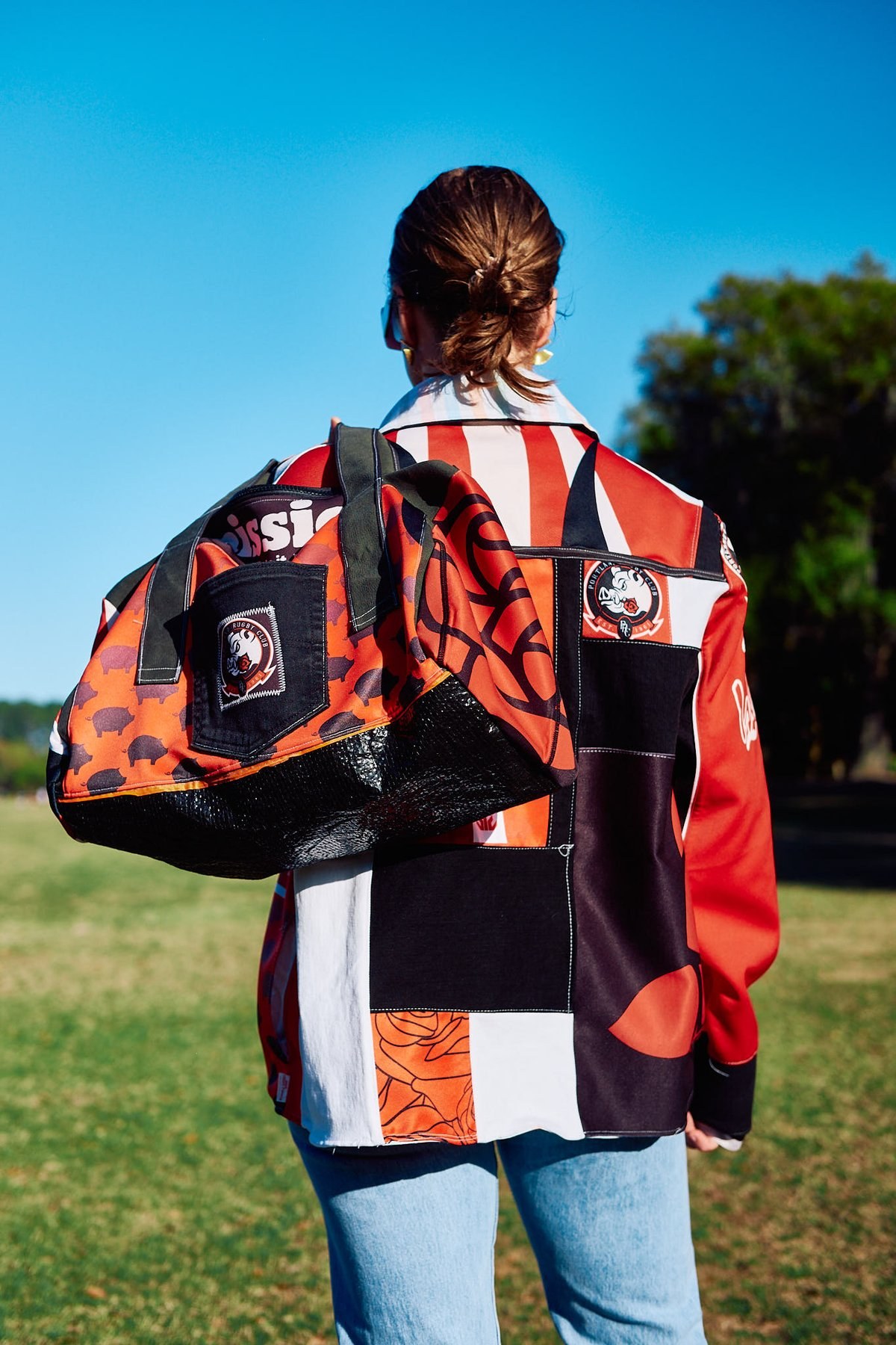 Custom Duffle and Jacket by 2nd Class Fanny